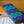 LV Brazza Wallet Dark Blue Teal Green Cowhide