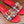CC 25 Slippers Red Sheepskin 310141