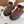 Prad Shearling Ankle Boots Dark Brown Suede Fur