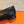 Royal Loafer Black Calfskin With Fringe Detail And Silver Signature Buckle 509415