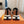 HM Heros Sneaker In Black White Mix Brown Orange Calfskin And Mesh Fabric 970868