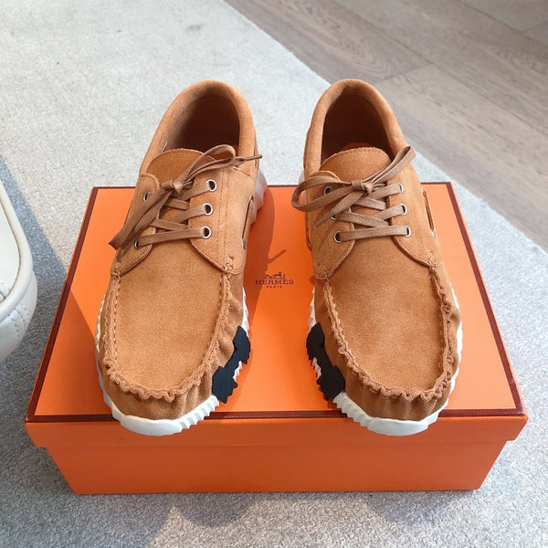 HM Men's 25 Ketch Sneaker Tan Suede 639269