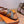 HM 25 Heracles Sandal Brown Calfskin Dark Grey Canvas
