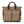 DIAPER BAG 40 WITH WEB IN BEIGE AND EBONY CANVAS MIX BROW CALFSKIN