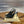 RC Slingback Shoes Black Rhinestone Sheepskin 281981