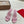 CL 25 Cross-Strap Slippers Pink Gloss Calf Patent Leather Rivets 314922