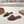 CL 25 Slippers Dark Brown Top Layer High Gloss Calfskin 307501