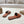 CL 25 Slippers Brown Top Layer High Gloss Calfskin 307502