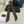 CC Twilly Mini Star 120cm Black White Mulberry Silk 941929