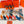 HM Twilly Mini Scarf 105 Beige Orange Silk Twill 153183