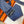 HM Mors a Olives Tie Dark Blue Twill Silk 212097