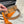 HM OSCAR BELT GOLD BUCKLE & REVERSIBLE HONEY ORANGE LEATHER STRAP 38MM