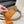 HM TUBE H BELT GOLD BUCKLE & REVERSIBLE HONEY ORANGE LEATHER STRAP 38MM