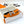 HM Infini Reversible Belt 24mm Orange Epsom Silver Buckle