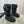 PRA Moon Boots Black With Pouch Recycled Nylon & Cowhide 454736