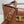 MEDIUM 28 LOUISE BAG IN BRONZE BROWN SMOOTH CALFSKIN