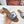 Celine 25C Slippers Navy Blue mix White Fabric with Calfskin 238166