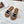 Celine 25C Slippers Beige mix Black Fabric with Calfskin 238158