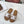 Celine 25C Slippers Beige mix Brown Fabric with Calfskin 238160