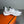 HM Men's Loop Sneaker White Calfskin Suede 741464