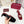 GG 2026 Early Spring Sandals Burgundy Sheepskin 688531