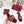 GG 2026 Early Spring Sandals Burgundy Sheepskin 688531