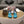 Jimmy 25 Azie Colorblock Sandal 11CM NCS Blue Calfskin 240111