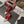 Jimmy 25 Stevie 80 Pumps Red mix White Satin 240061