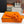 0ran sandal orange swift calfskin