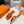 0ran sandal orange swift calfskin
