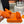 0ran sandal orange swift calfskin