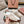 LP Charms Walk Babouche Loafer Bisque Cream mix White Suede With Rabbit Fur Lining 206243
