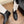 CC Short Boot Black White Calfskin 366071