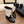 CC Short Boot Black White Calfskin 366071