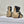 CD 26s Punk Ballet Flats Beige Leather 927874