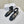 CD 26s Punk Ballet Flats Black Leather 927876