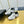 cc womens sneaker in black white wool tweed and light purple suede calfskin 137579