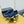 cc womens sneaker in blue wool tweed and suede 137619