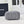 CC 26s Vanity Case Grey Quilted Lambskin 286291