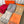 DOUBLE-FACE SCARF 200 CM IN TIGER ORANGE CASHMERE