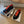 HM Bouncing 35 Sneakers Black Goatskin & Suede Goatskin Orange H Orange