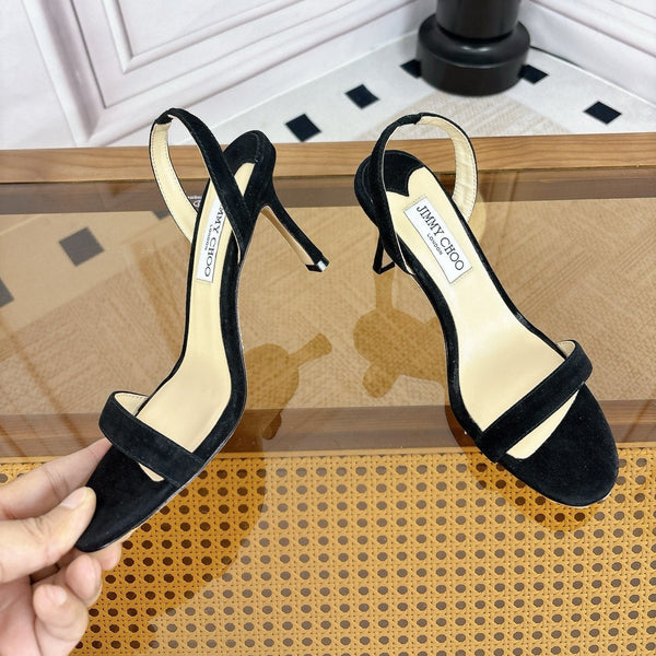 JC 26s Jenn Sandal Black Suede 931999