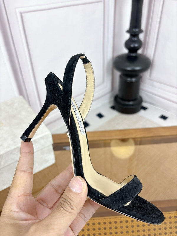 JC 26s Jenn Sandal Black Suede 931999
