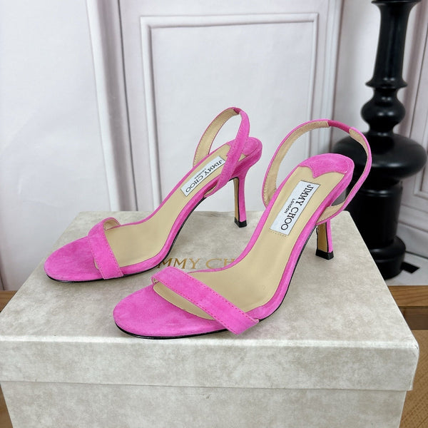 JC 26s Jenn Sandal Pink Suede 931998
