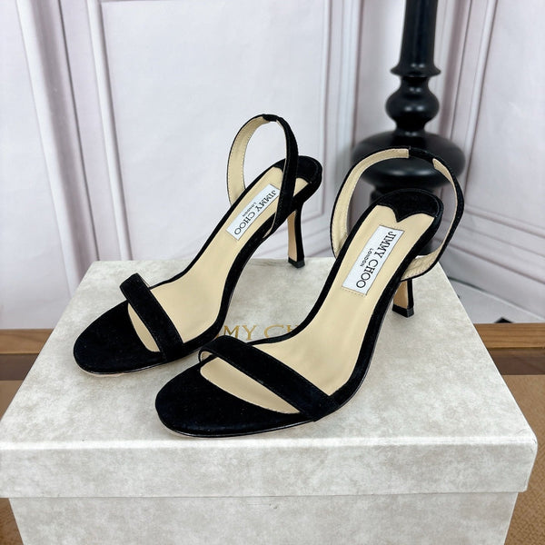 JC 26s Jenn Sandal Black Suede 931999