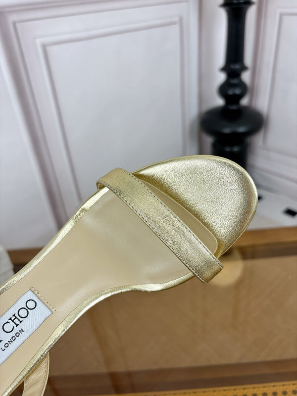 JC 26s Jenn Sandal Gold Leather 932001
