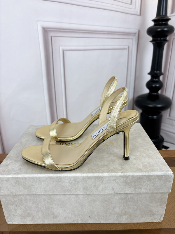JC 26s Jenn Sandal Gold Leather 932001