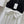 Celine 25 Bow Dress Black mix White Silk