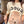 Gucci 25 Puppy Short-sleeved T-shirt Beige Brown Cotton
