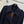 LP 25 Tie-Waist Slim Lapel Long Trench Coat Navy Blue Cotton 305537